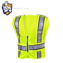 Breakaway personalized reflective safety vest with sleeves